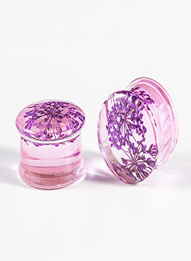 TBOSEN Set Of 10 Pairs Mixed Stone Ear Plugs Ear Gauges Ear Tunnels Double Flare Plugs Expander Body Piercing Jewelry 0g-5/8 in 8mm-16mm - Image 5